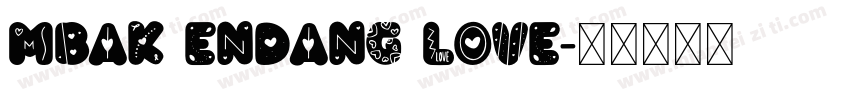 mbak Endang Love字体转换